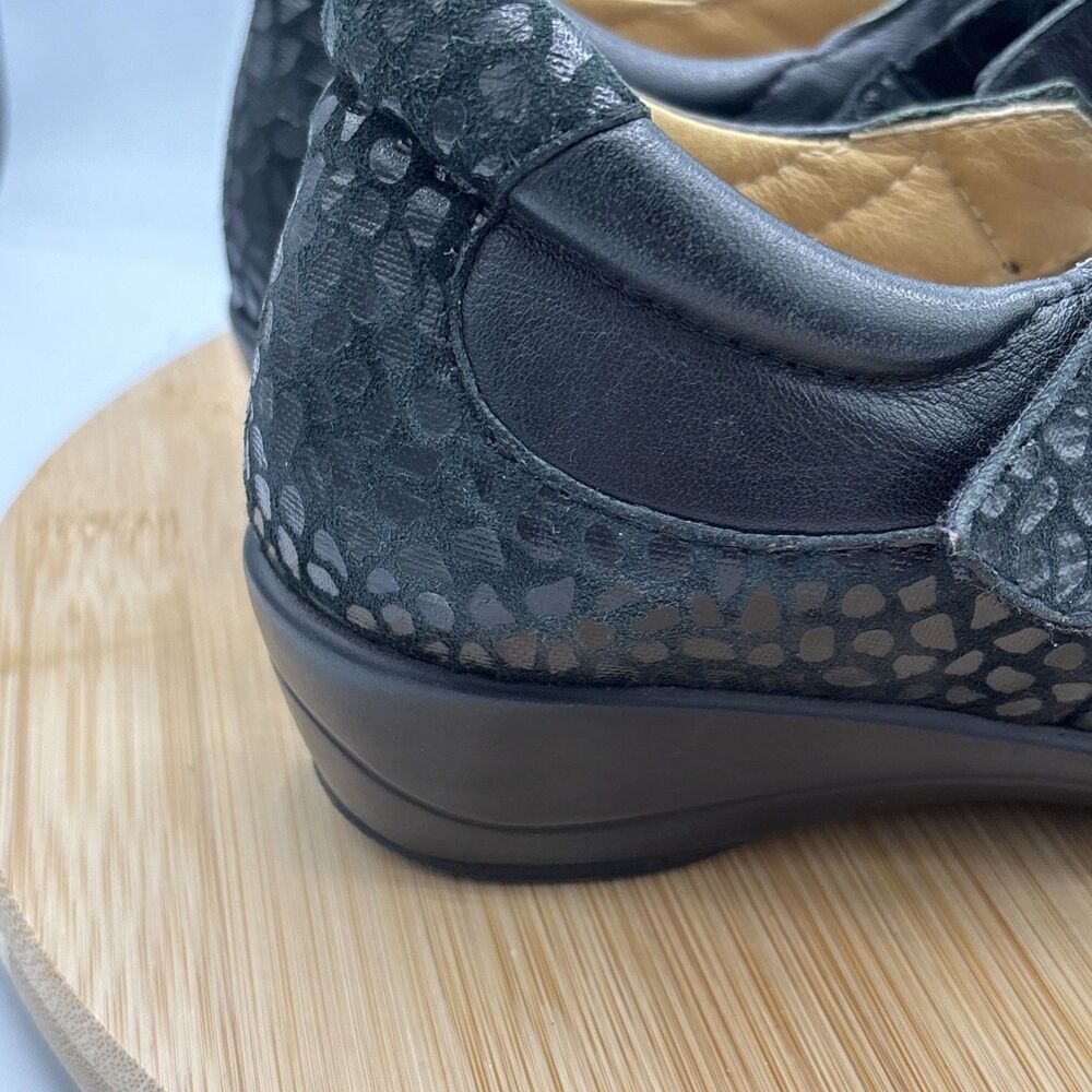 Calzamedi Woven Leather Mary Jane EU 38 US 7.5 -8 Comfort Orthotic Spain Shoe - Picture 7 of 13
